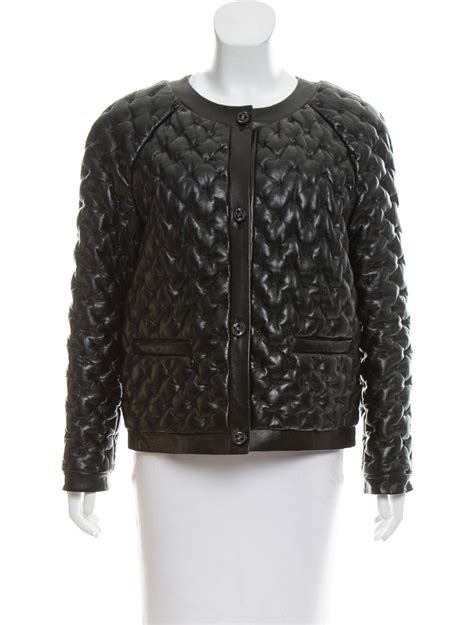 chanel quilted leather jacket|Chanel jacket price.